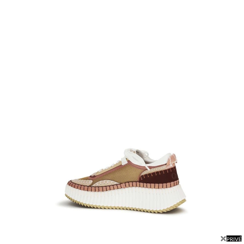 Chaussures de sport brunes en Polyester — 3