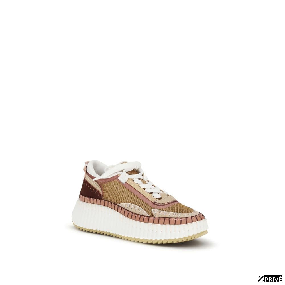 Chaussures de sport brunes en Polyester — 2