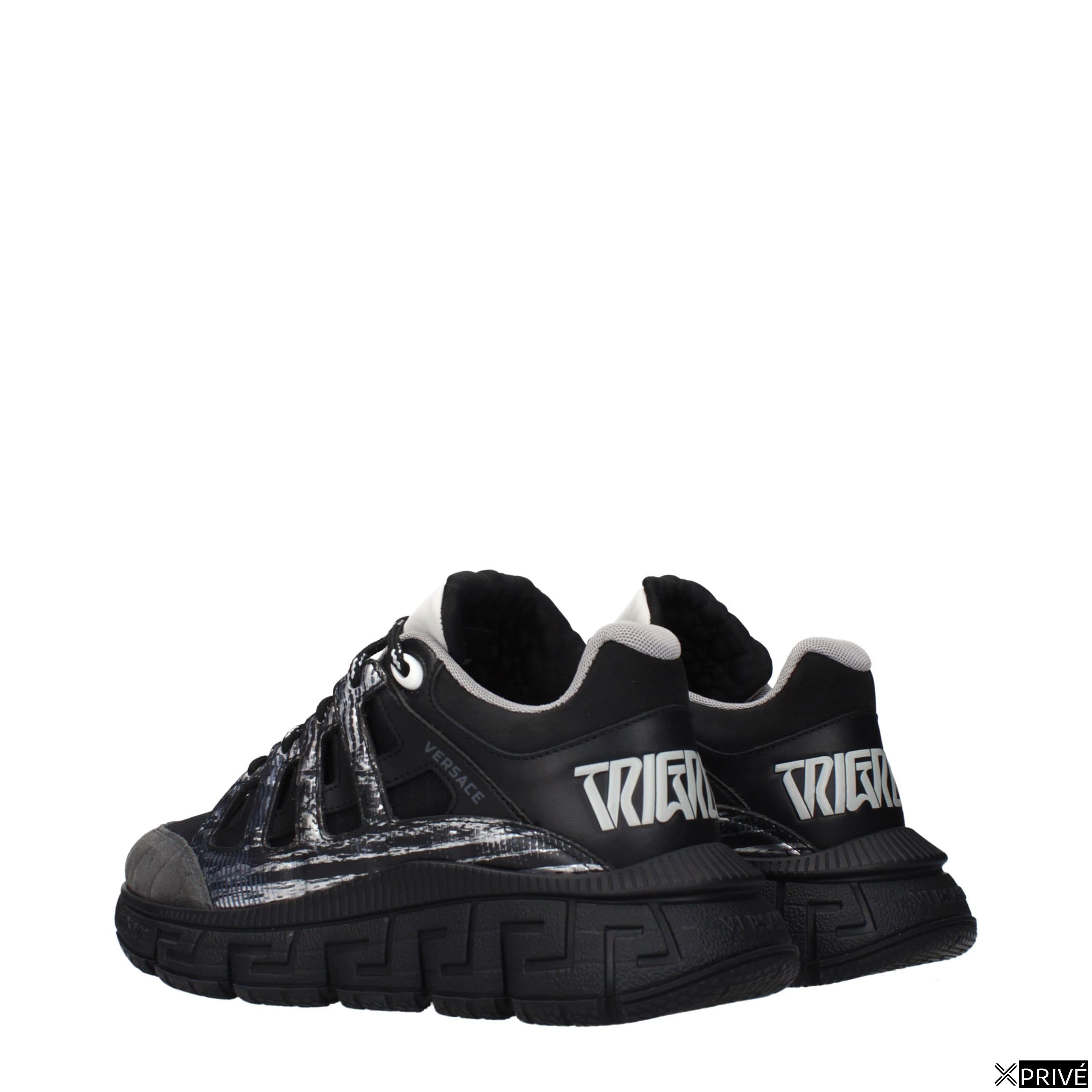Chaussures de sport noires en Tissu — 4