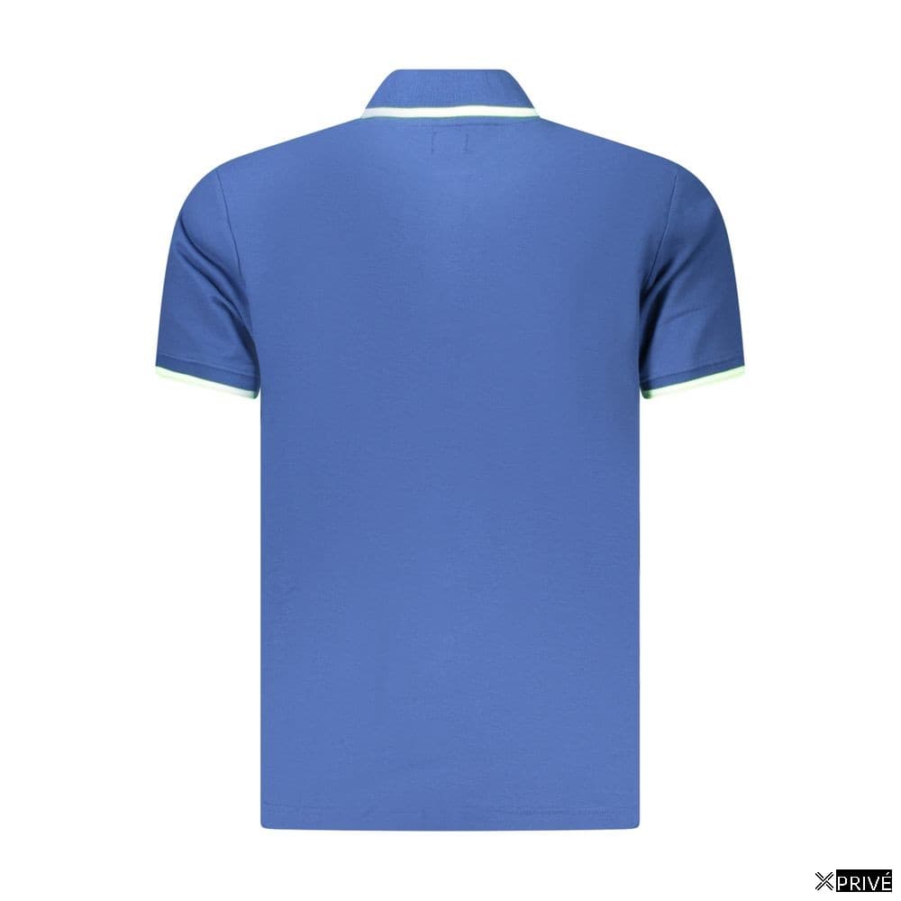 Polo bleu en Coton — 2