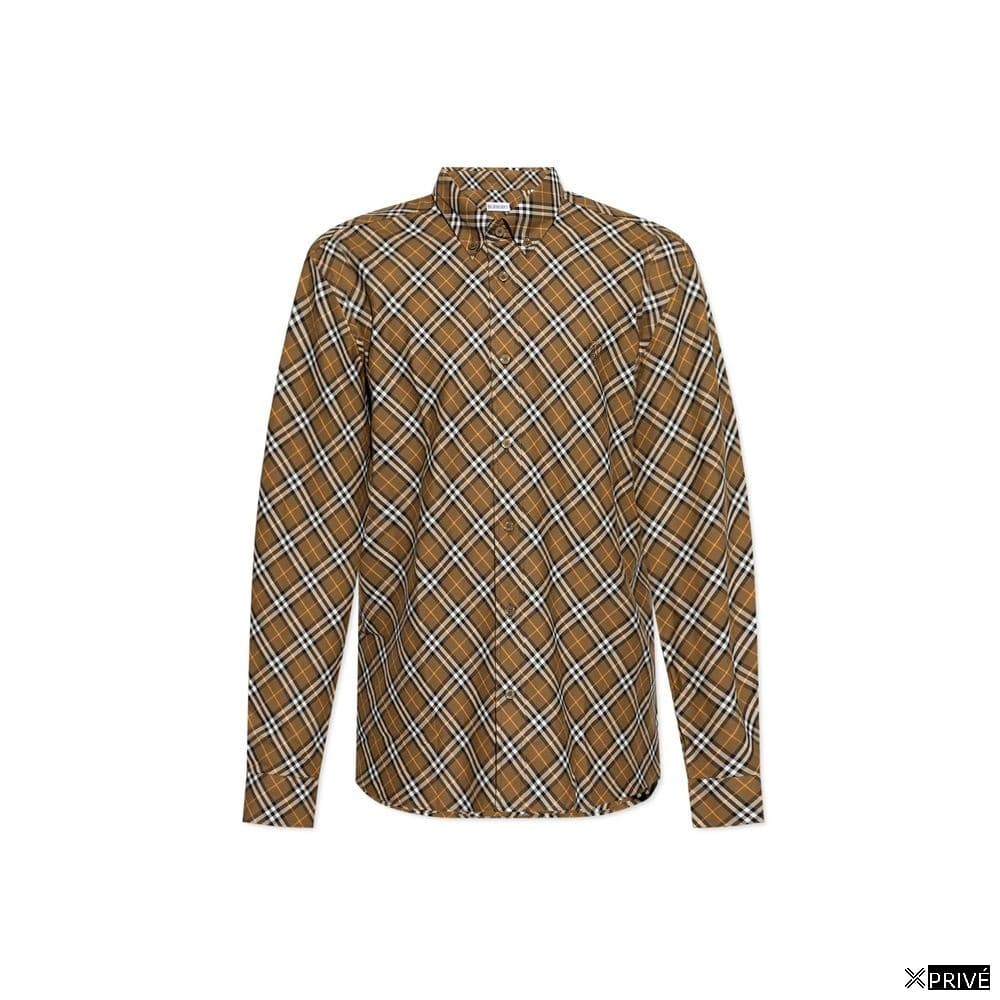 Chemise brune en Coton — 1