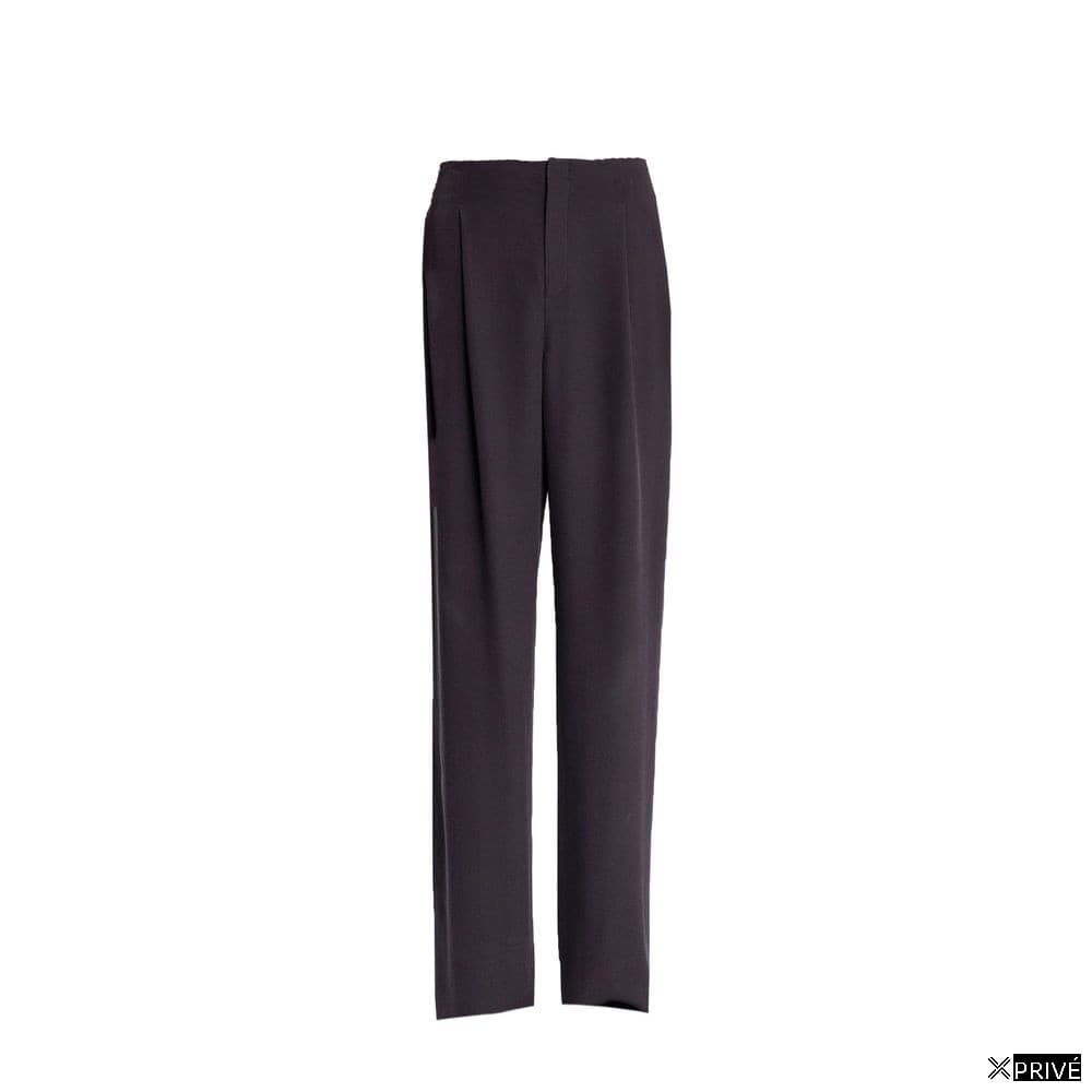 Jeans brun en Soie — 1