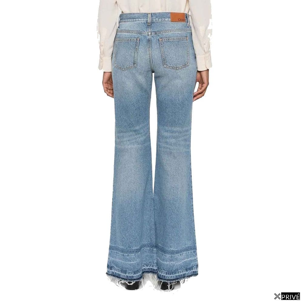 Jeans bleu en Coton — 3