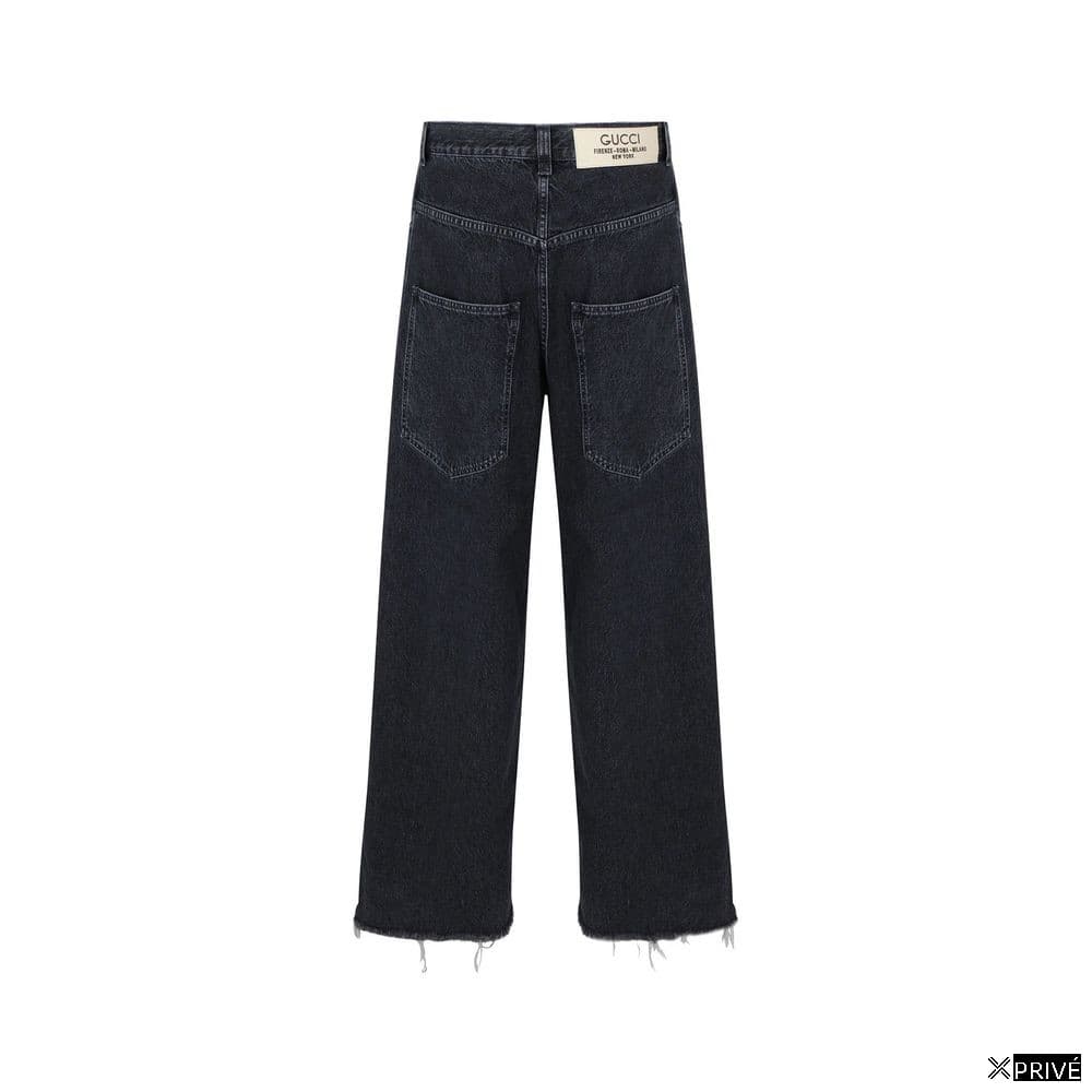 Jeans noir en Coton — 2