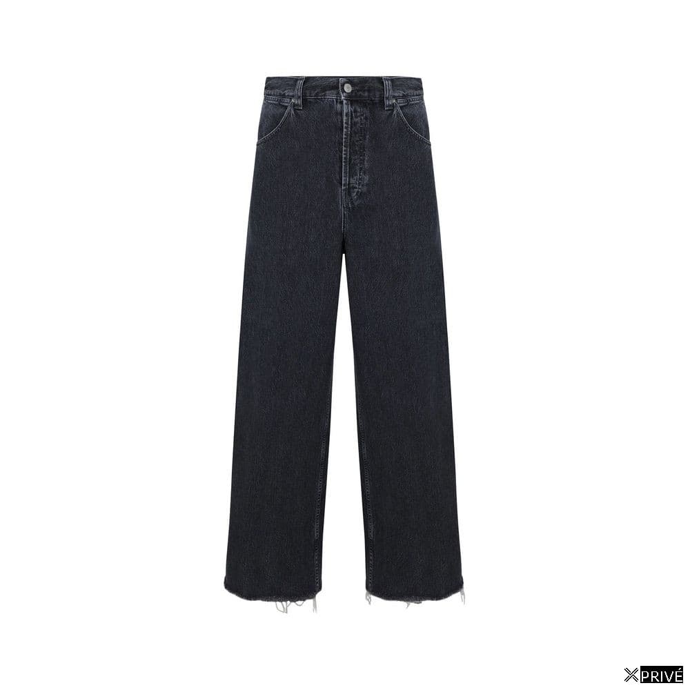 Jeans noir en Coton — 1