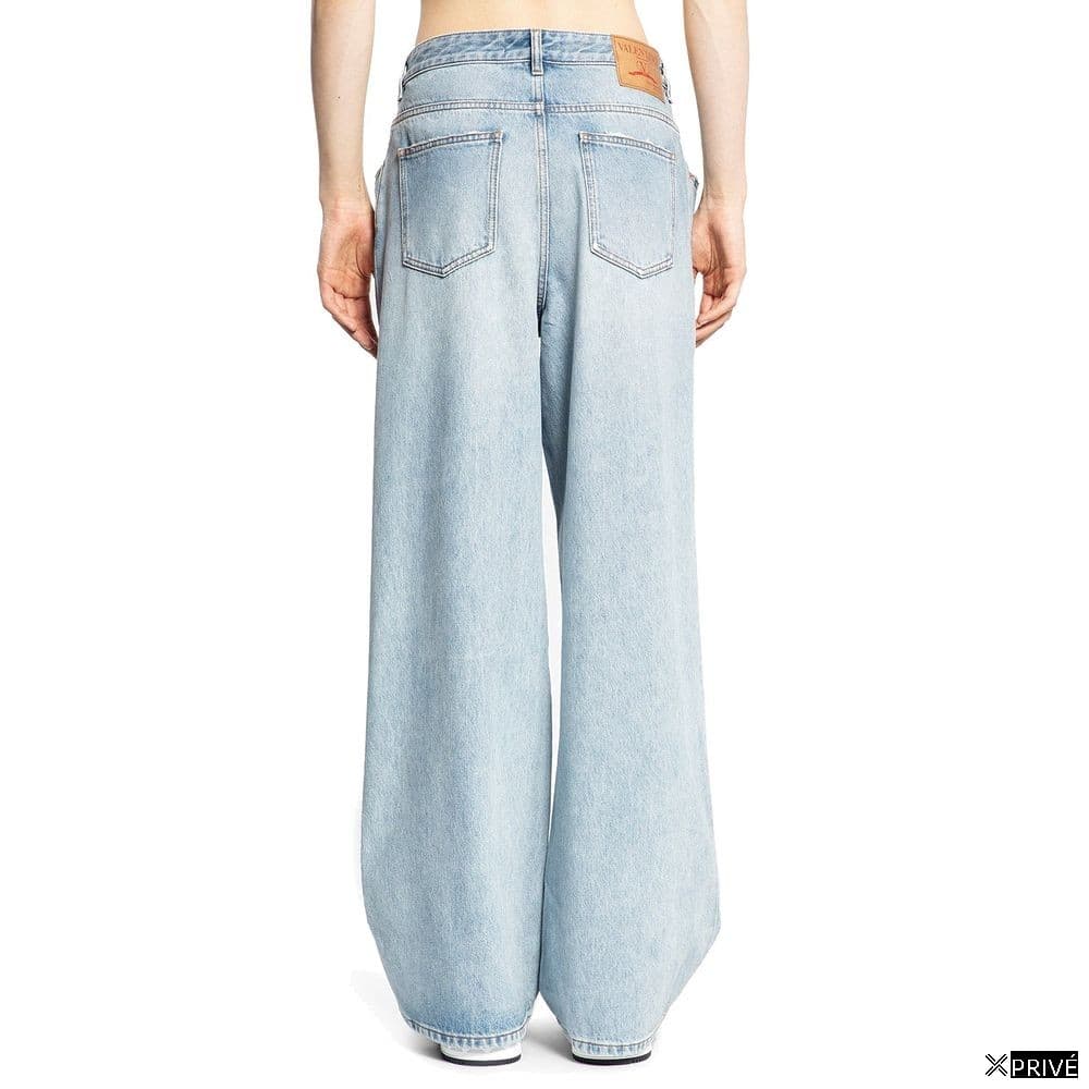 Jeans bleu en Coton — 3