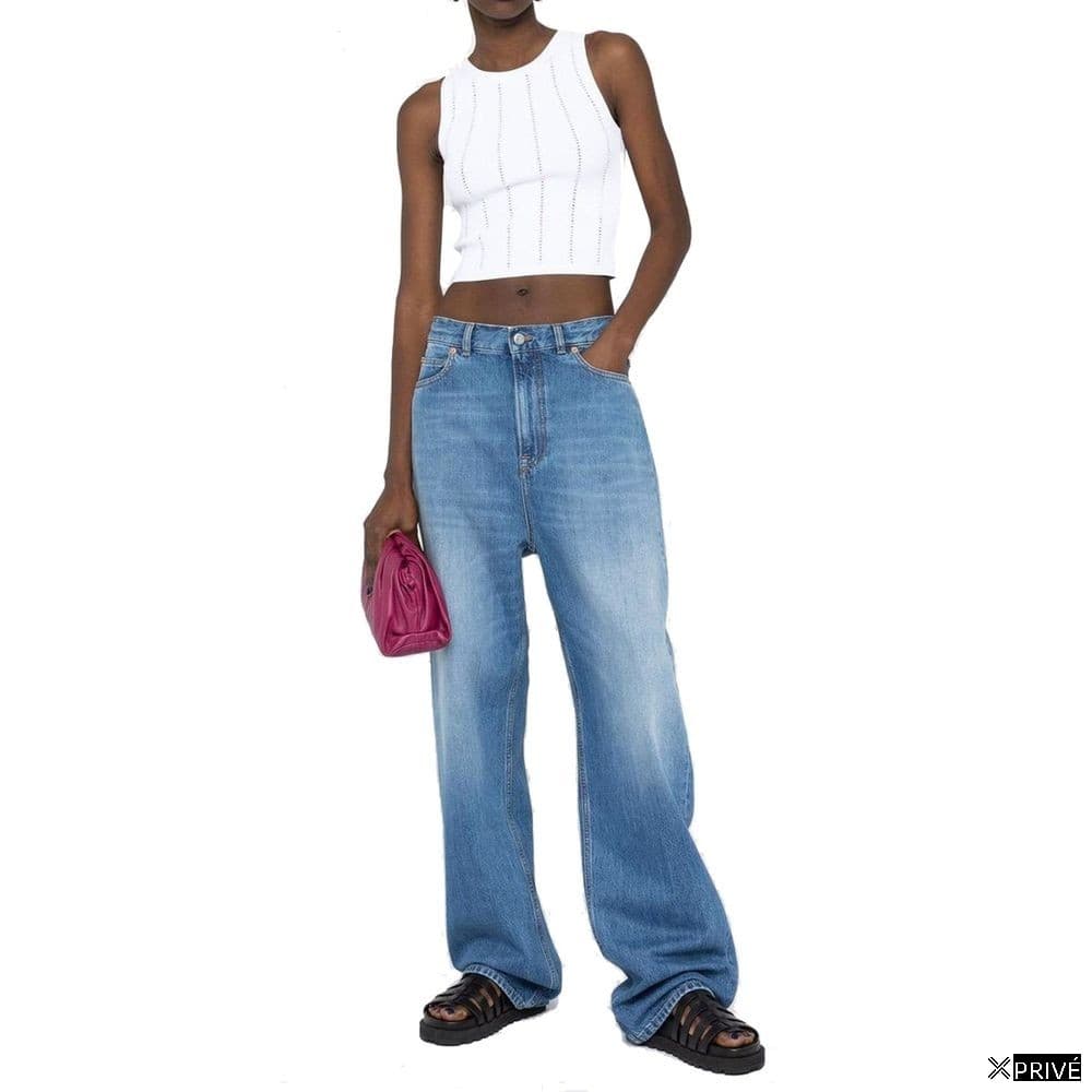 Jeans bleu en Coton — 2