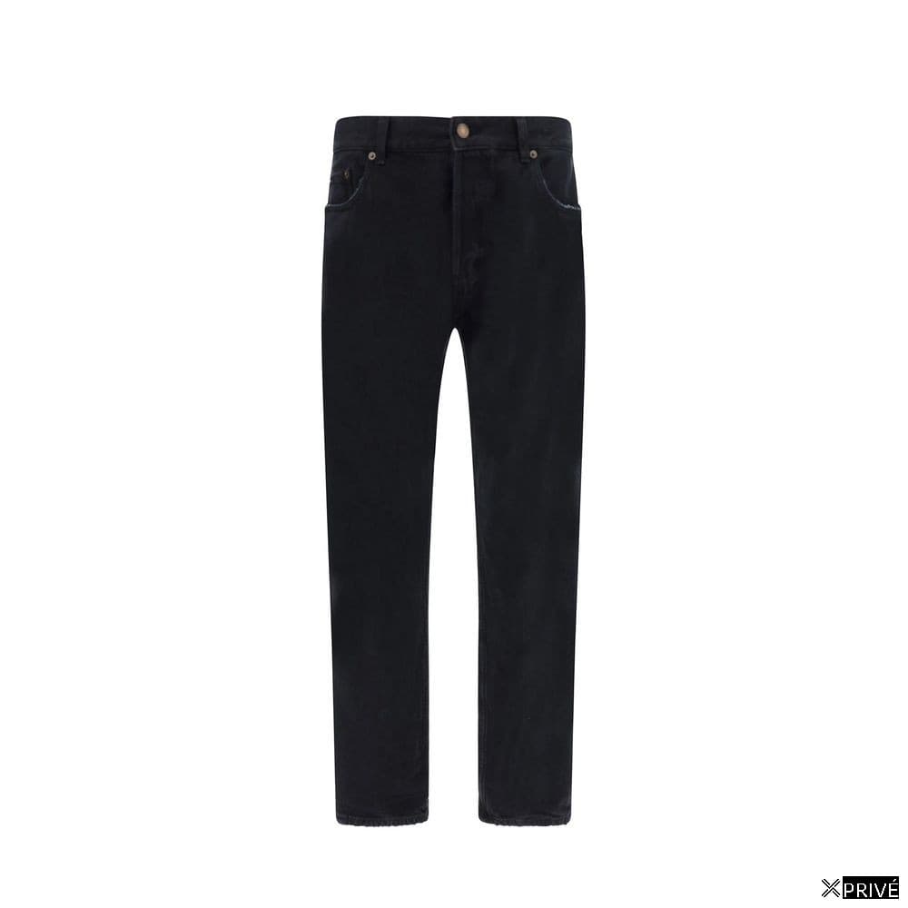 Jeans noir en Coton — 1
