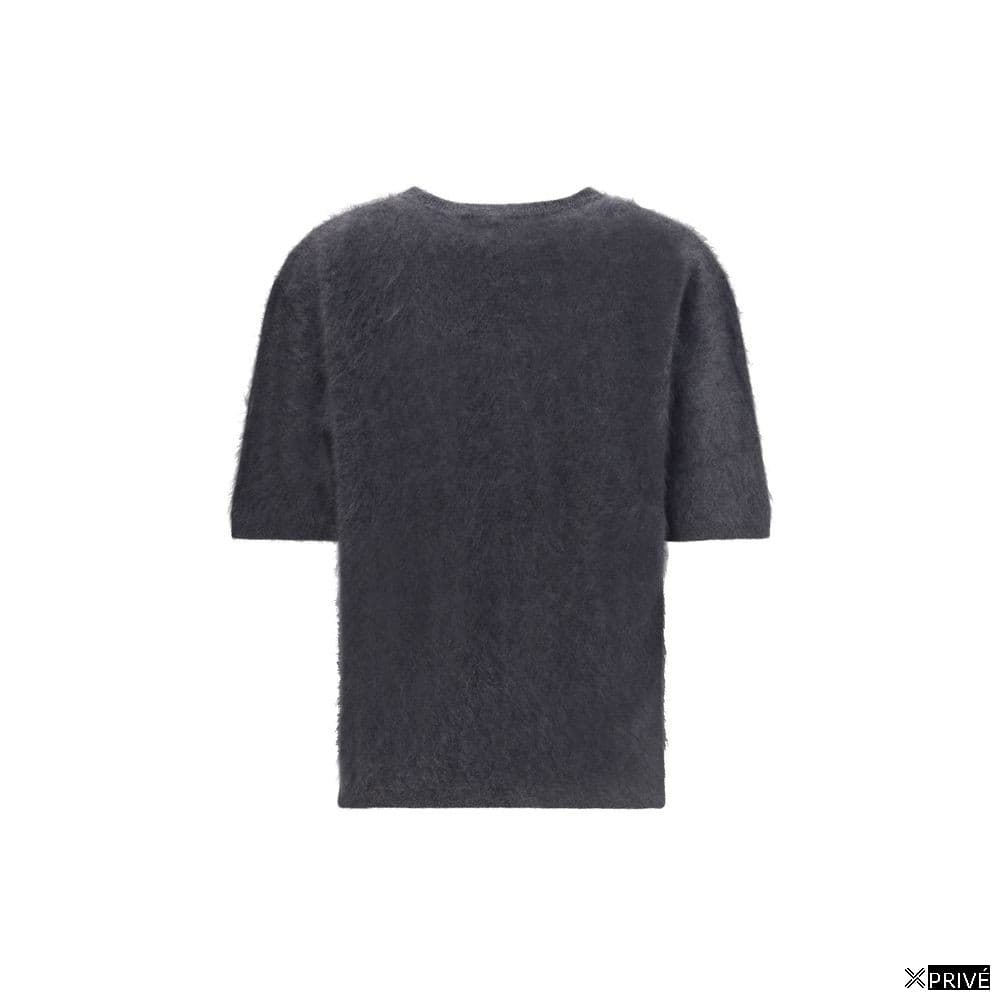 Pull gris en Cachemire — 2