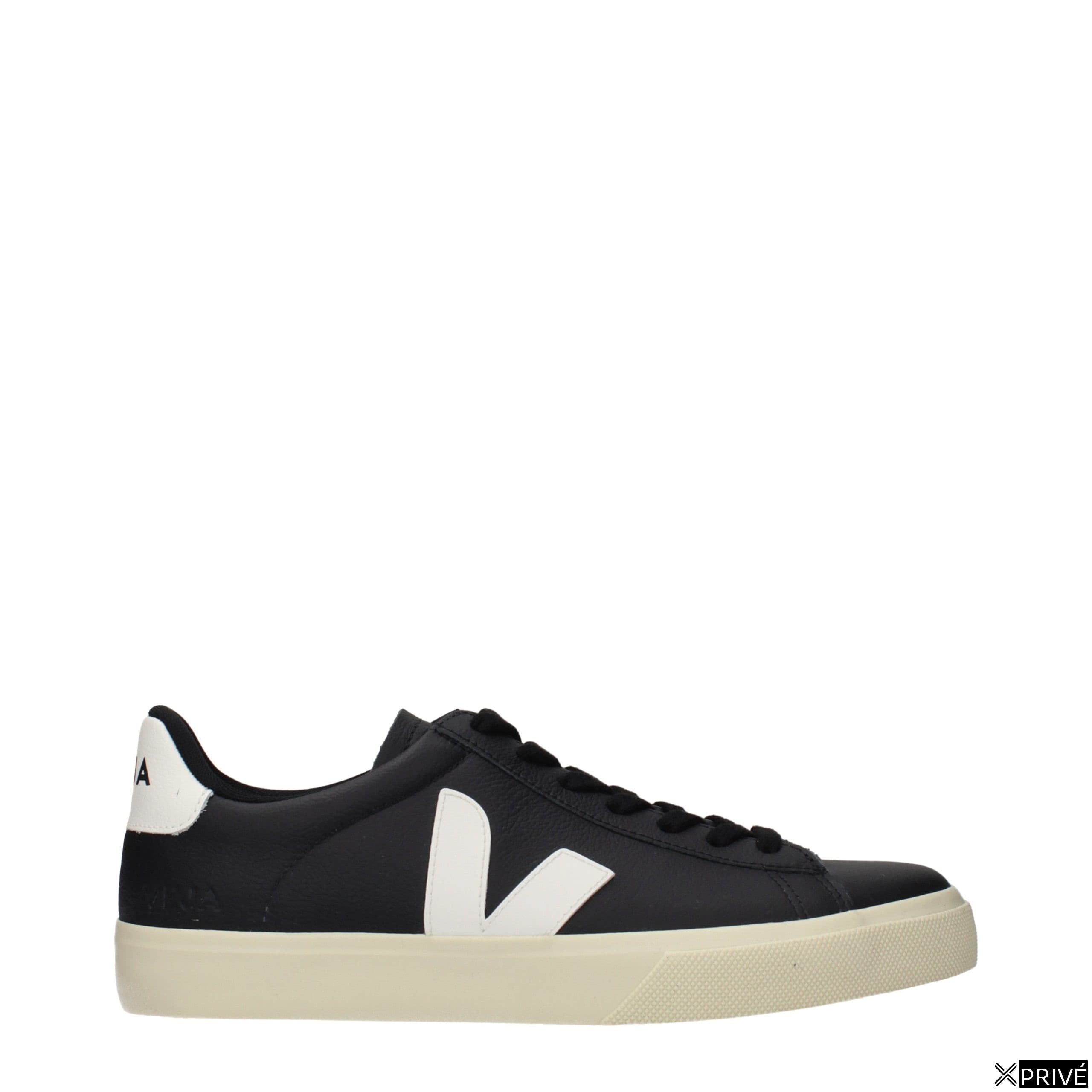 Chaussures de sport noires en Cuir — 1