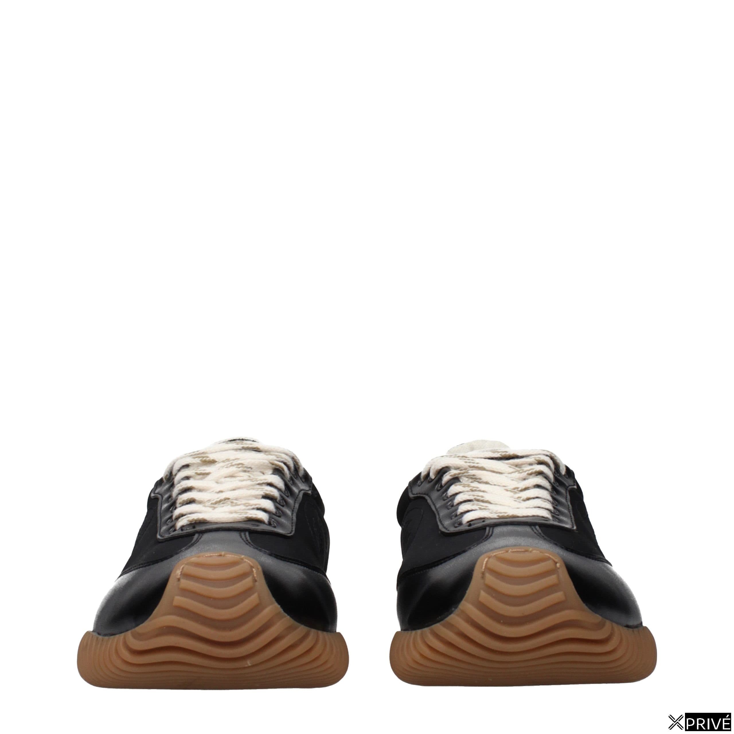 Chaussures de sport noires en Tissu — 3