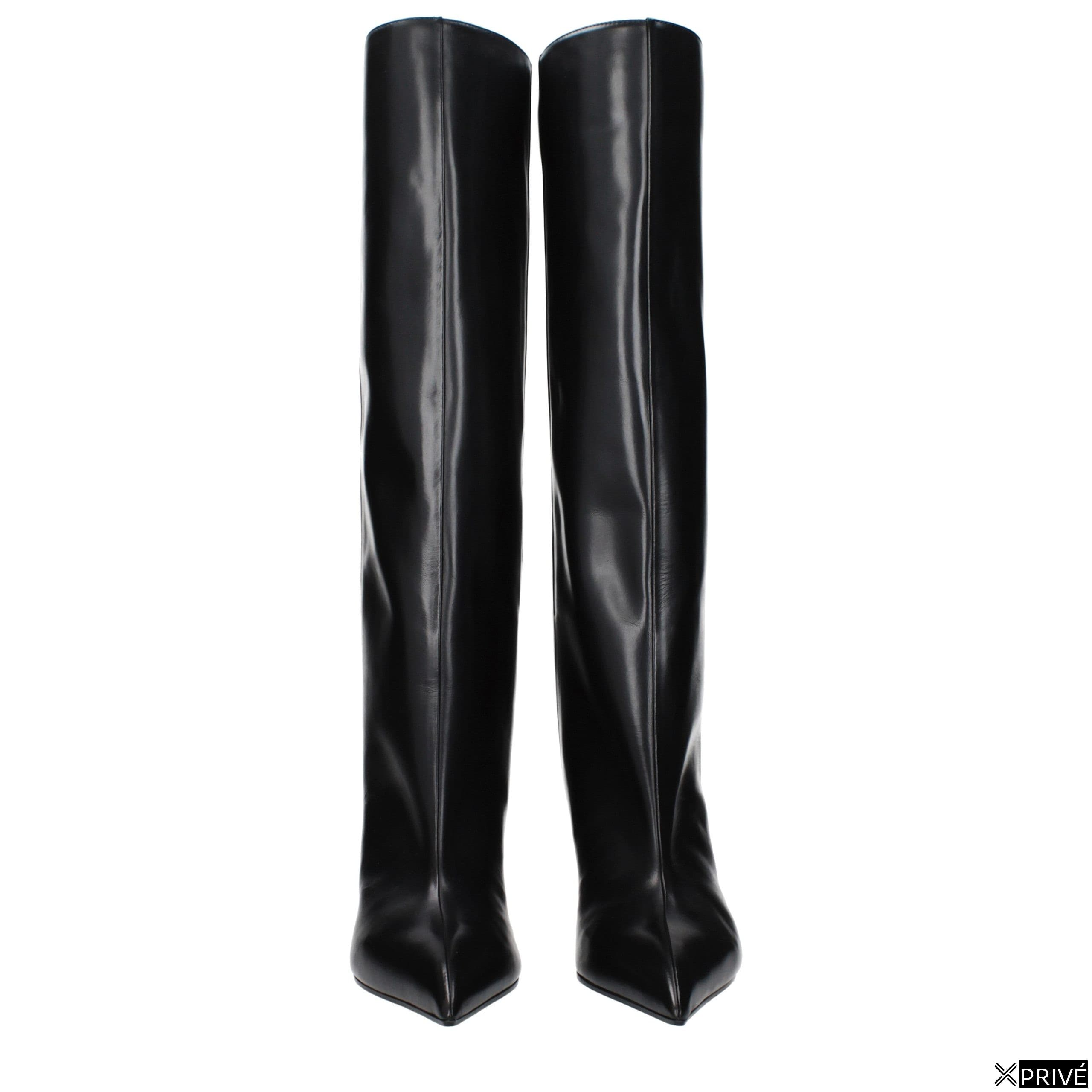 Bottes noires en Cuir — 3