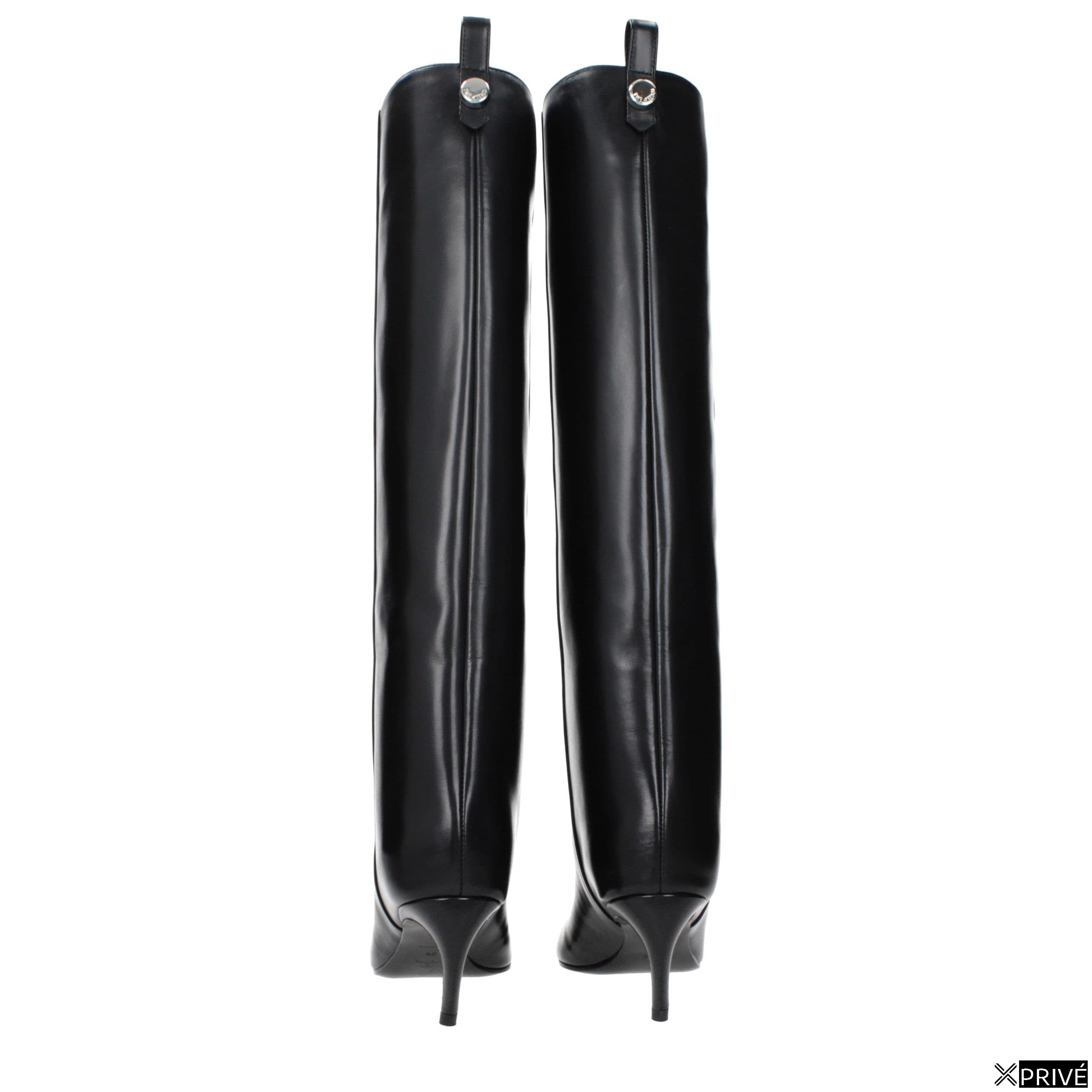 Bottes noires en Cuir — 5