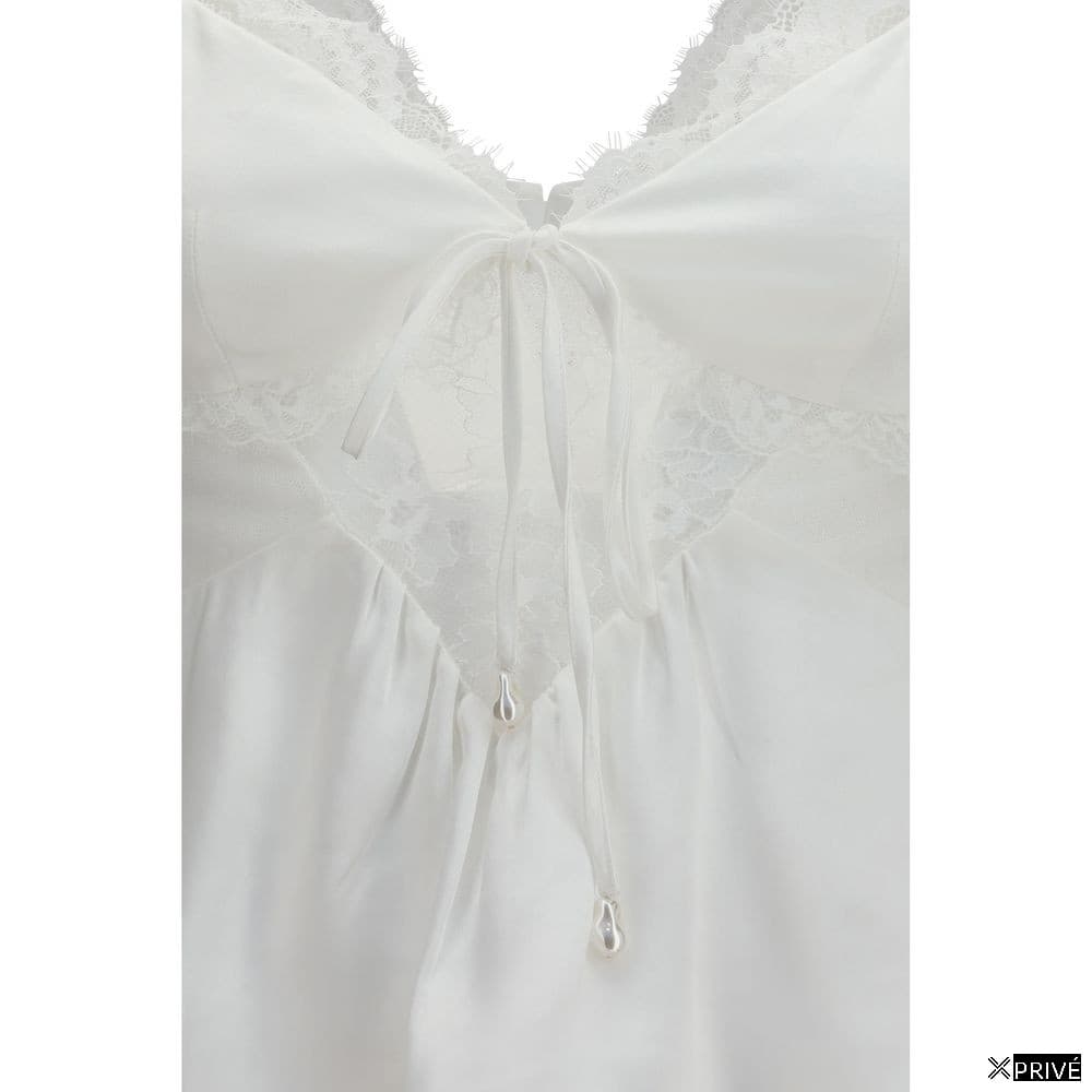 Top blanc en Polyester — 3