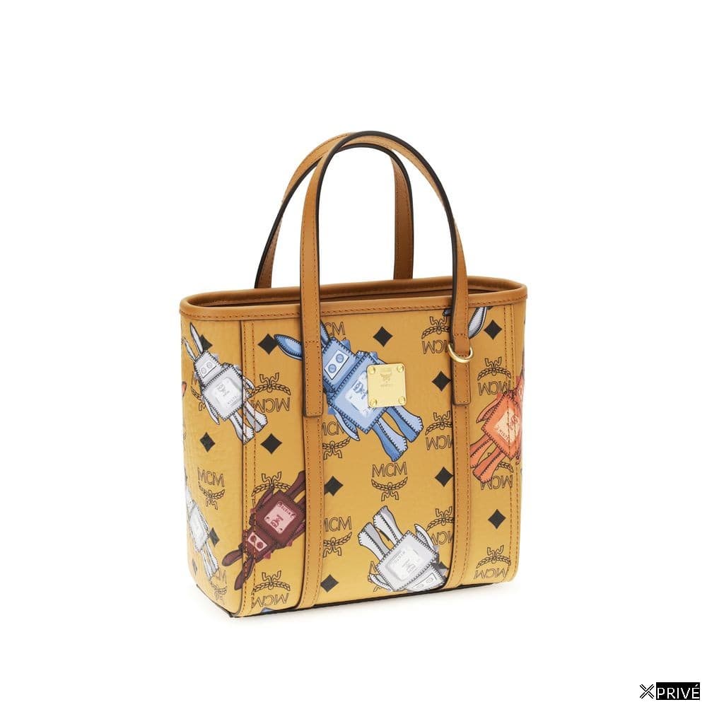 Beige Fabric Shoulder Bag — 2