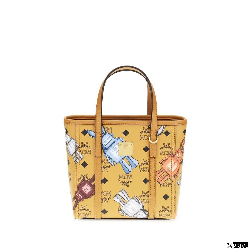 Beige Fabric Shoulder Bag — 1