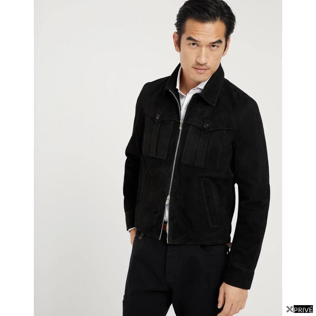 Veste noire en Cuir — 5