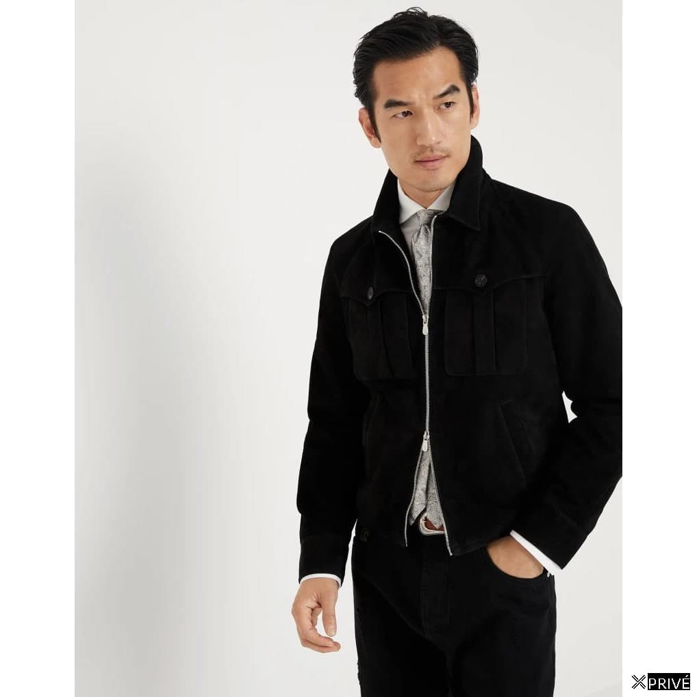 Veste noire en Cuir — 4