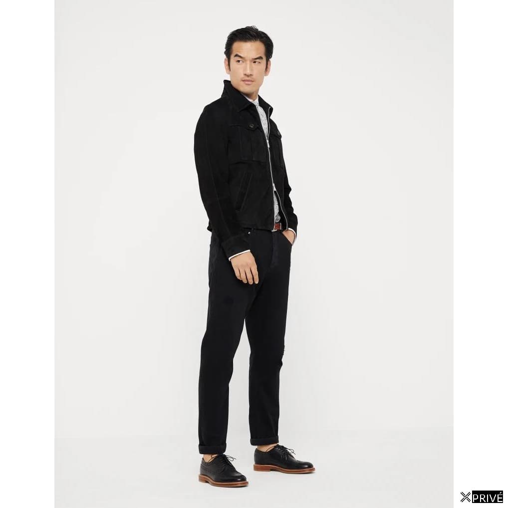 Veste noire en Cuir — 1