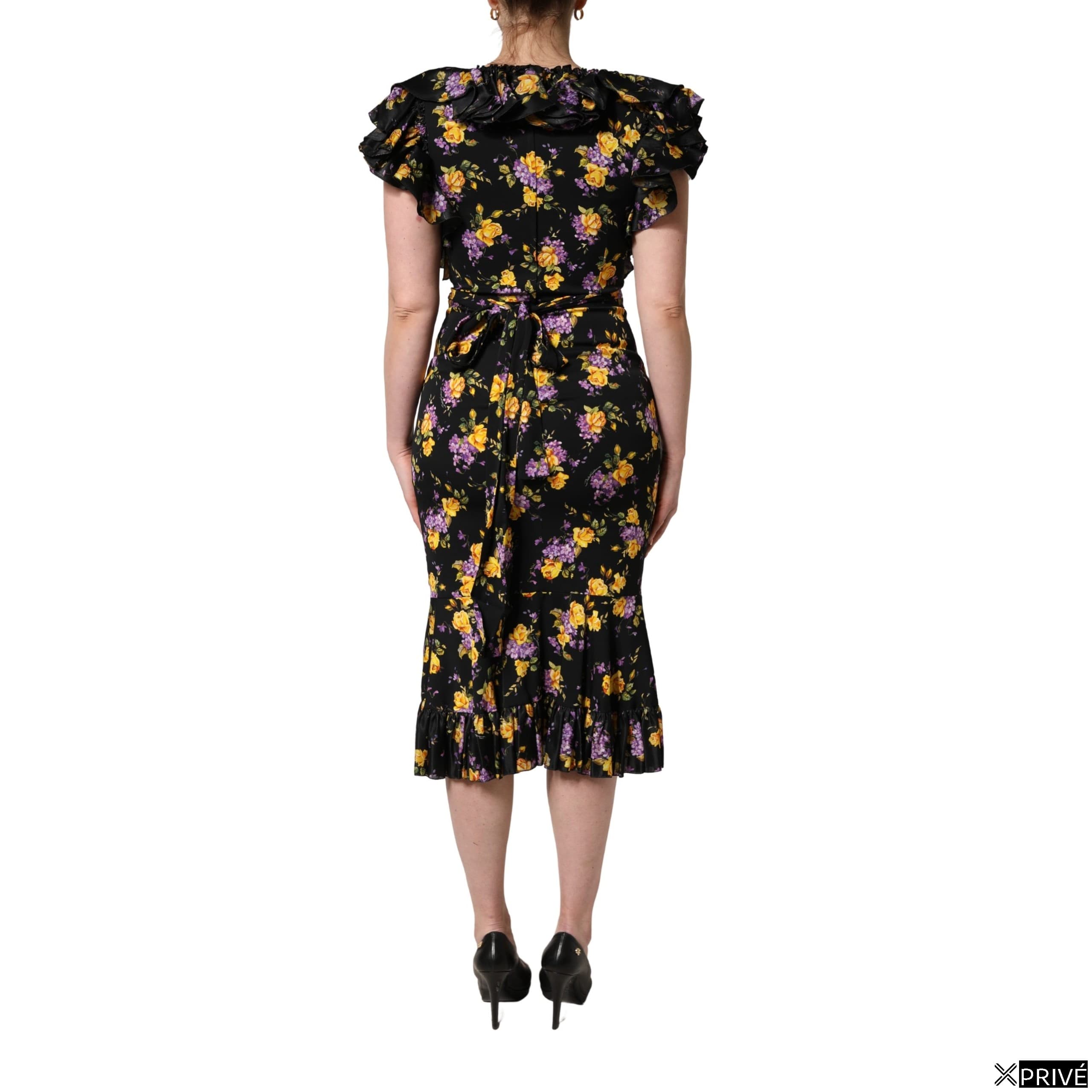 Robe Violet et noir — 4