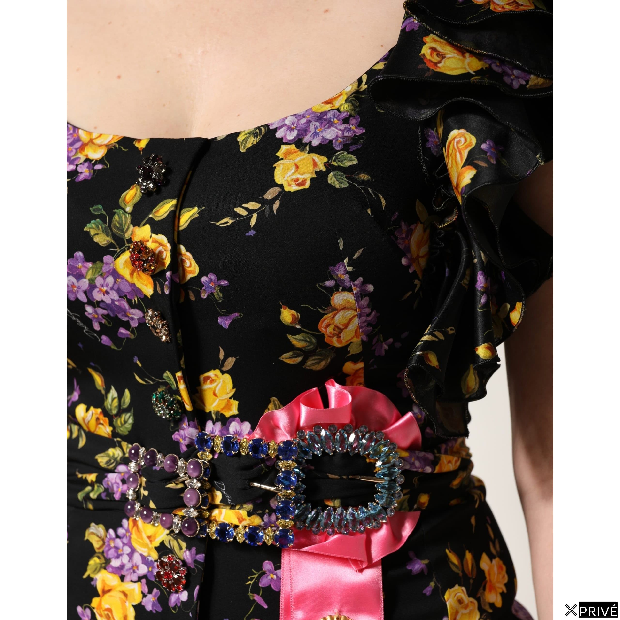 Robe Violet et noir — 6