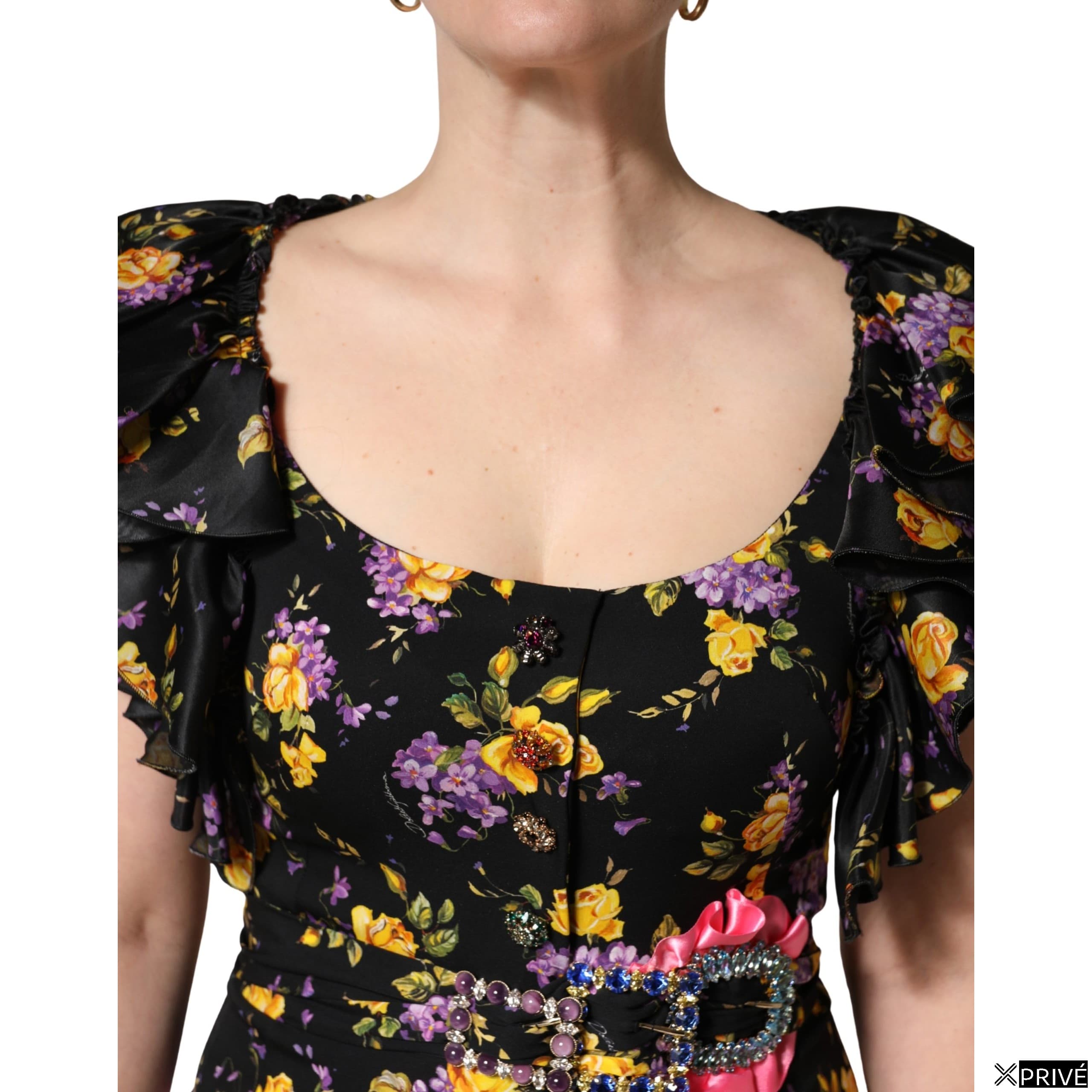 Robe Violet et noir — 5