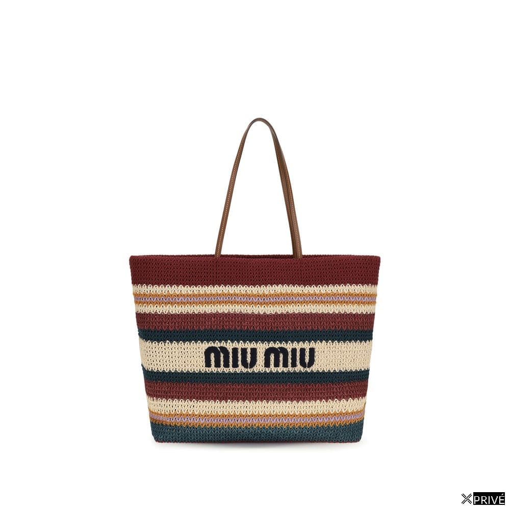 Multicolor Cotton Shoulder Bag — 1