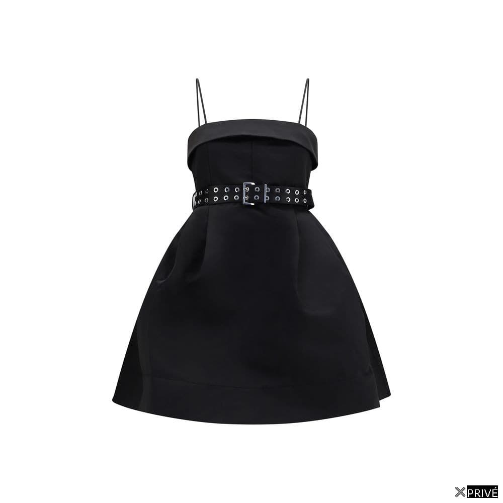 Robe noire en Polyester — 1