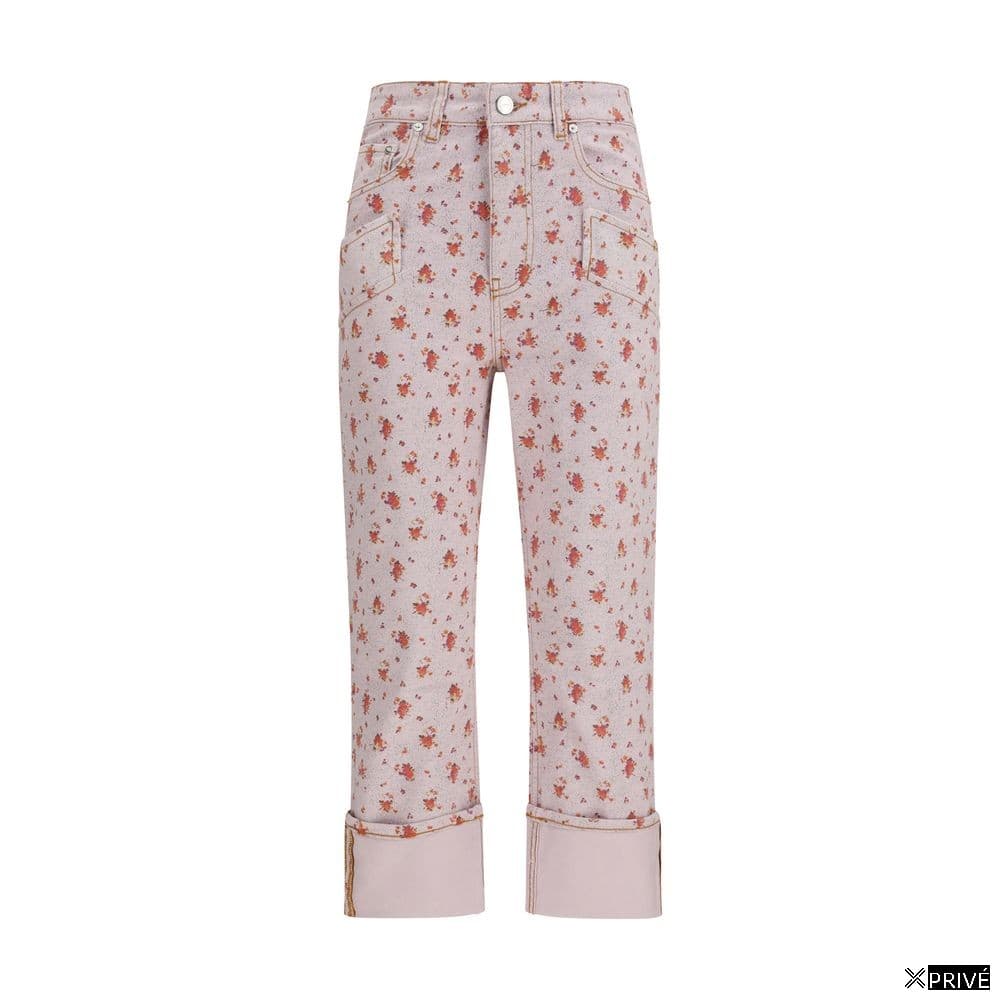 Jeans multicolore en Coton — 1