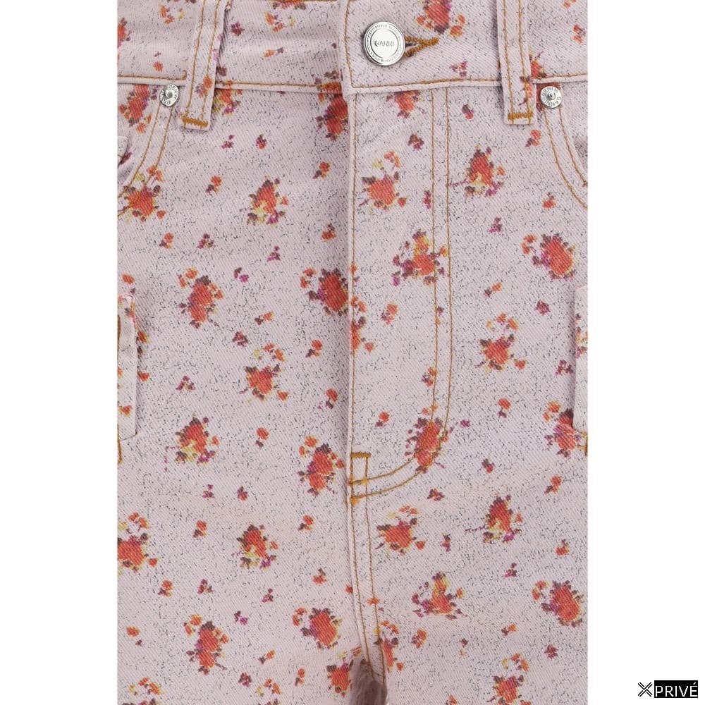 Jeans multicolore en Coton — 3