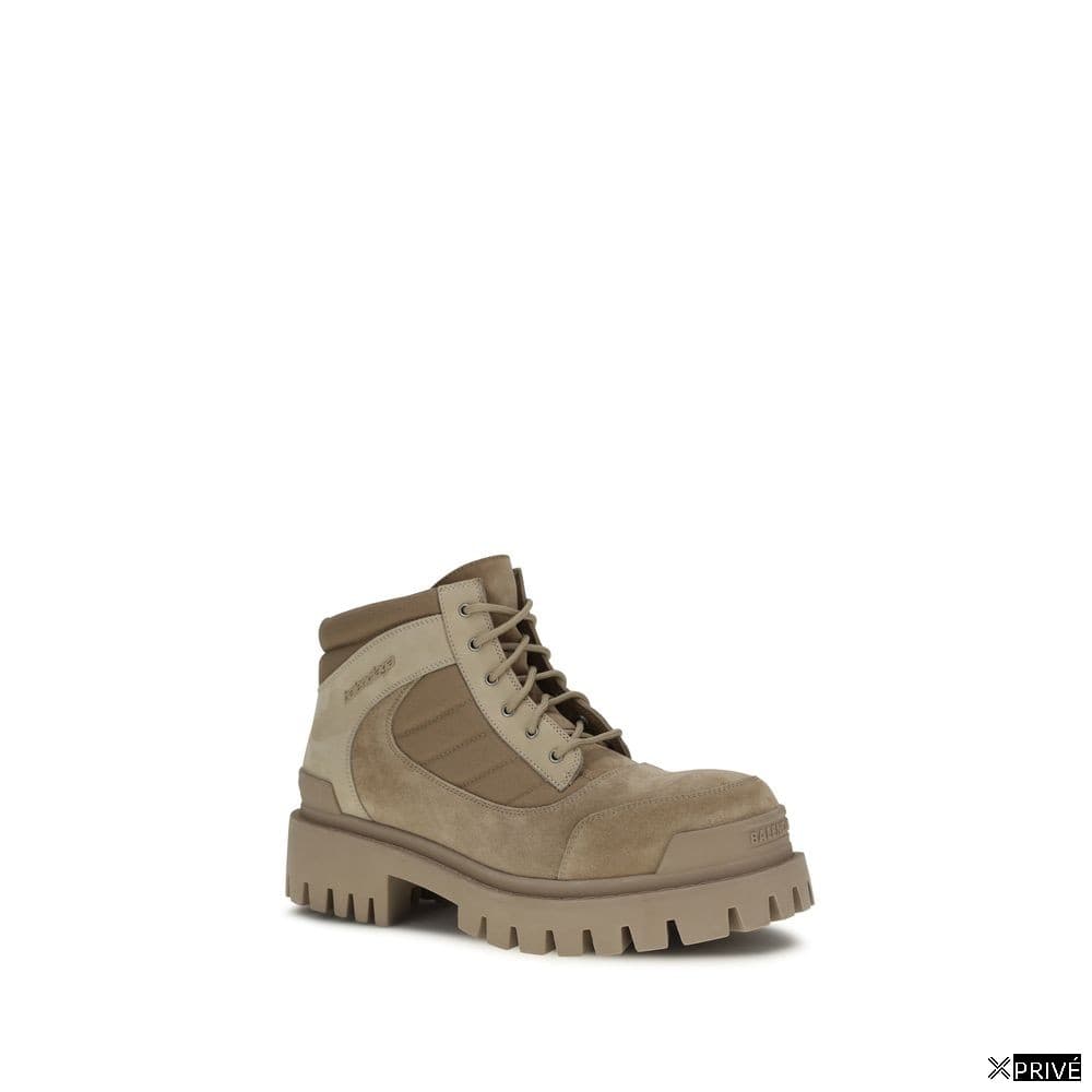 Chaussures de sport beiges en Coton — 2