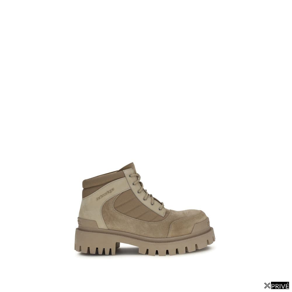 Chaussures de sport beiges en Coton — 1
