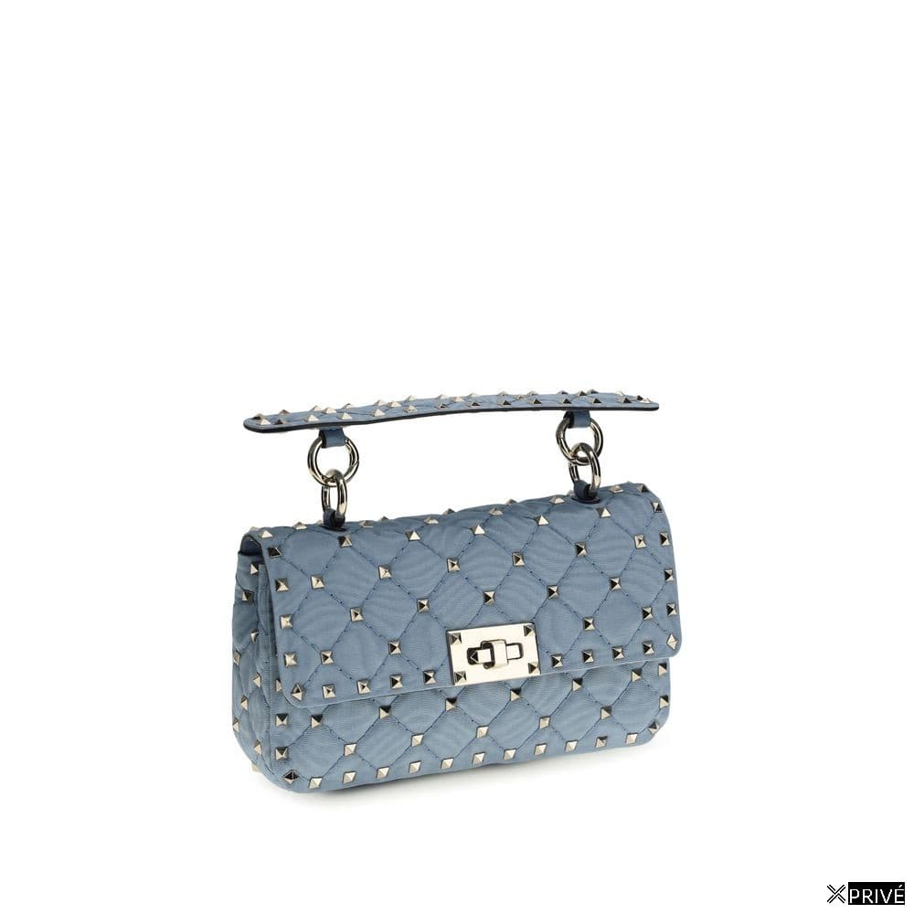 Sac bandoulière bleu en Viscose — 2