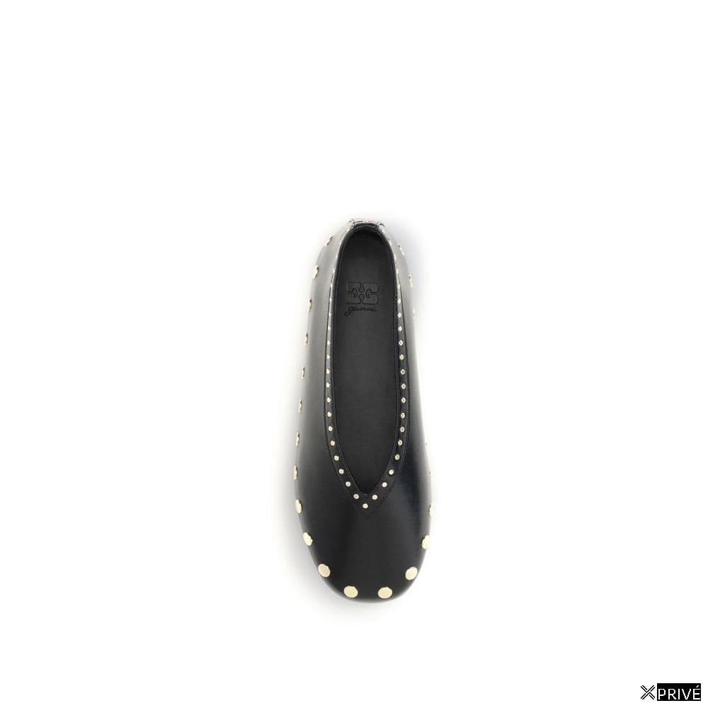 Chaussures plates noires — 4