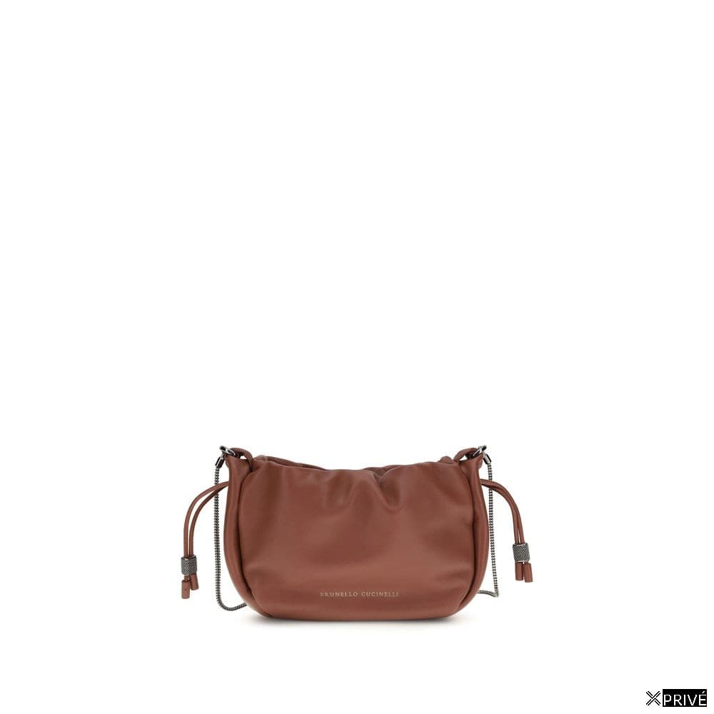 Sac bandoulière brun — 1