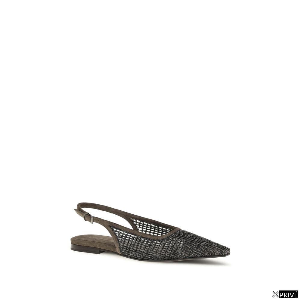 Chaussures plates brunes — 2