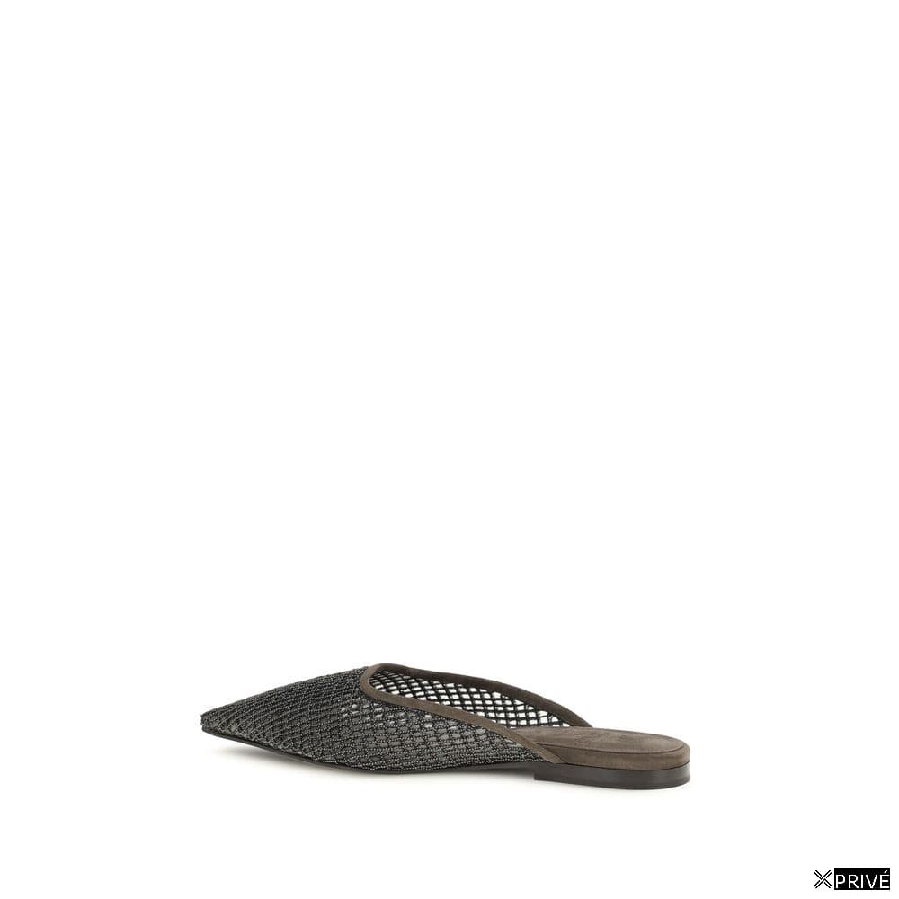 Chaussures plates brunes — 3