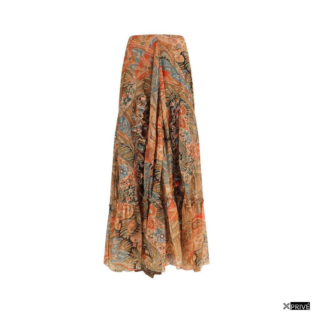 Top multicolore en Soie — 1