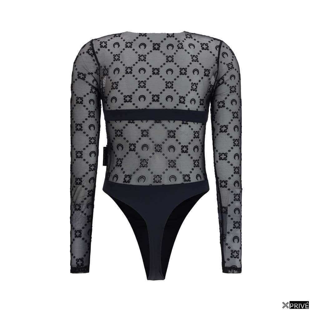 Top noir en Polyamide — 2