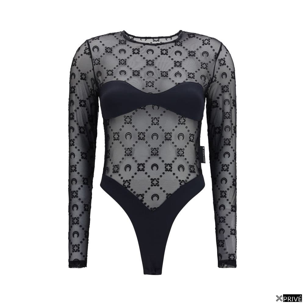 Top noir en Polyamide — 1