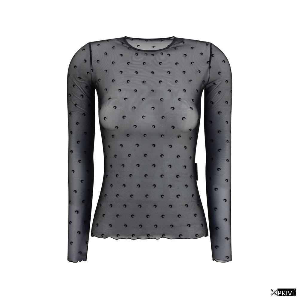 Top noir en Polyamide — 1