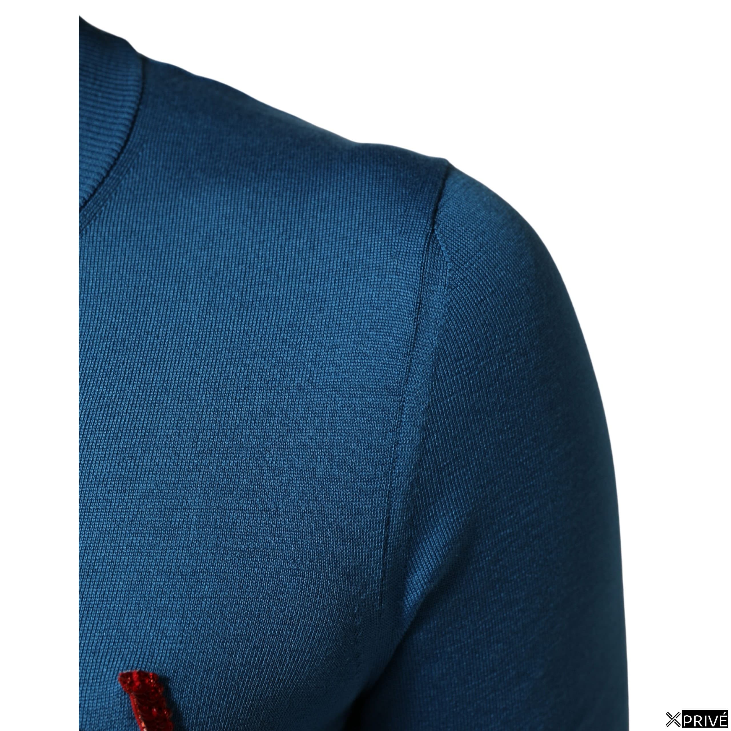 Pull bleu — 6