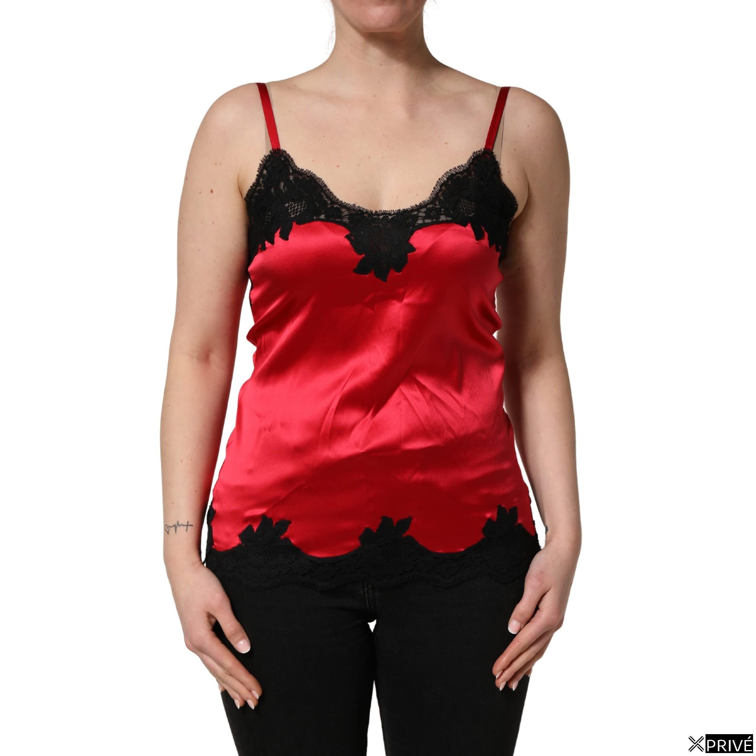 Top noir et rouge — 1