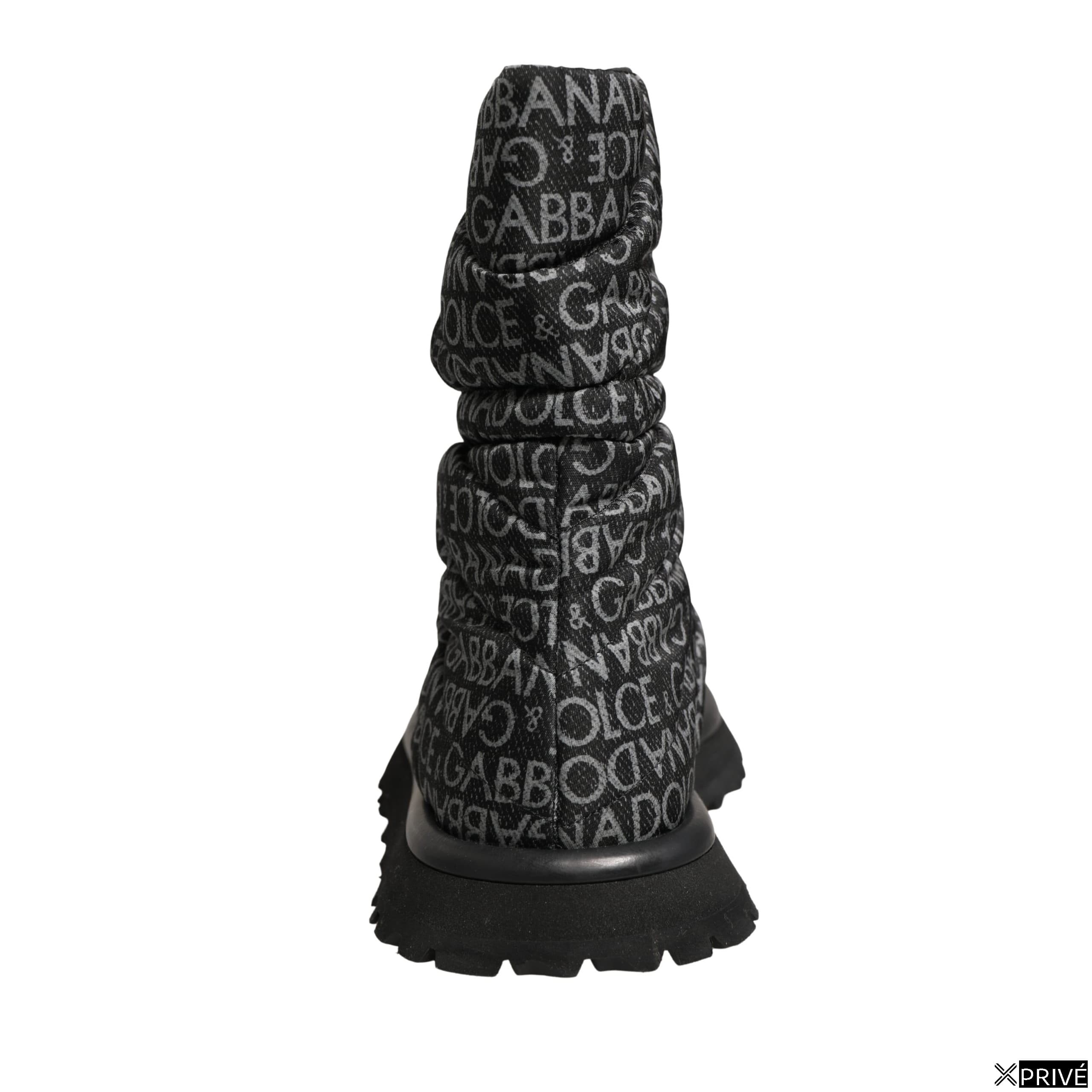 Bottes noires en Nylon — 3