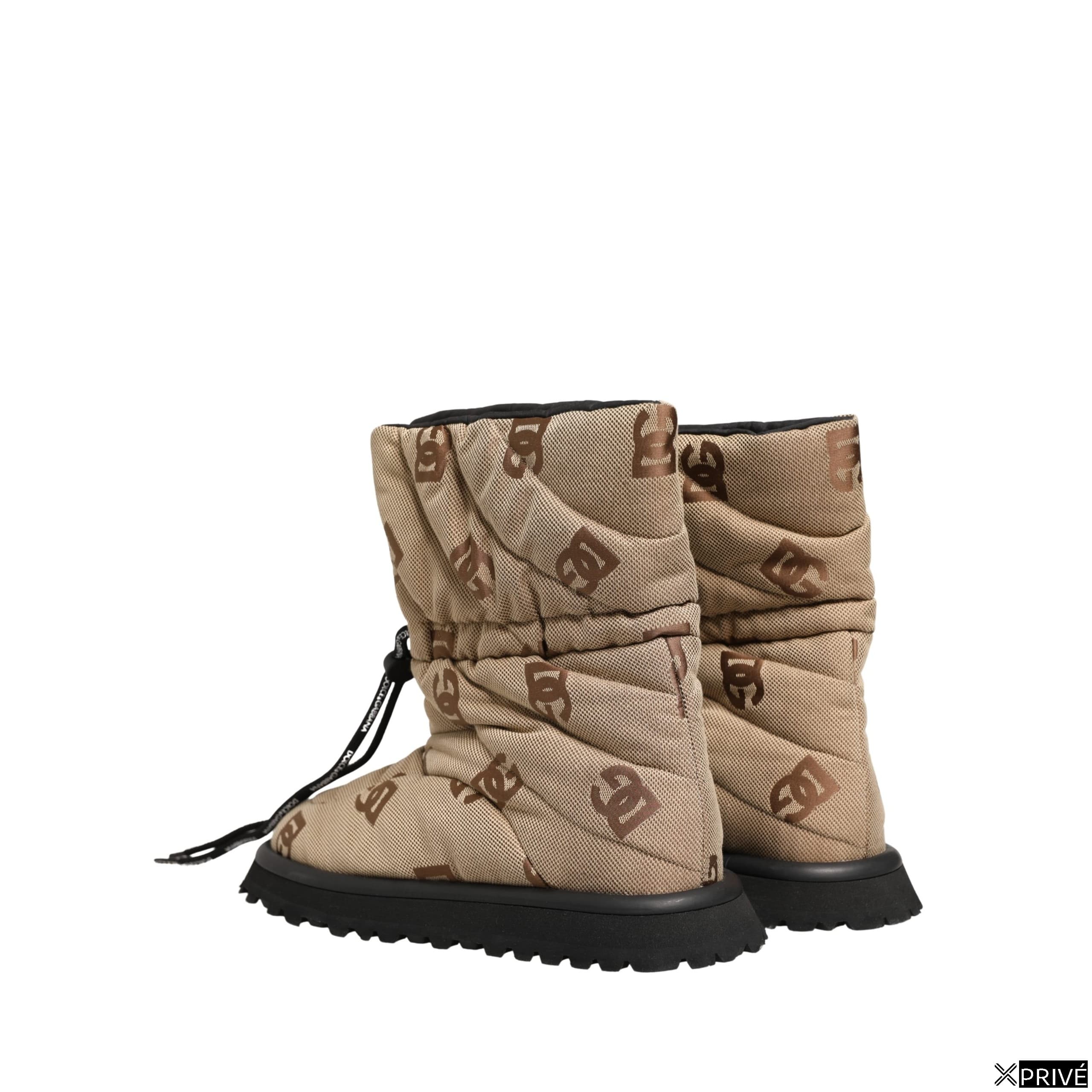 Bottes brunes en Nylon — 6