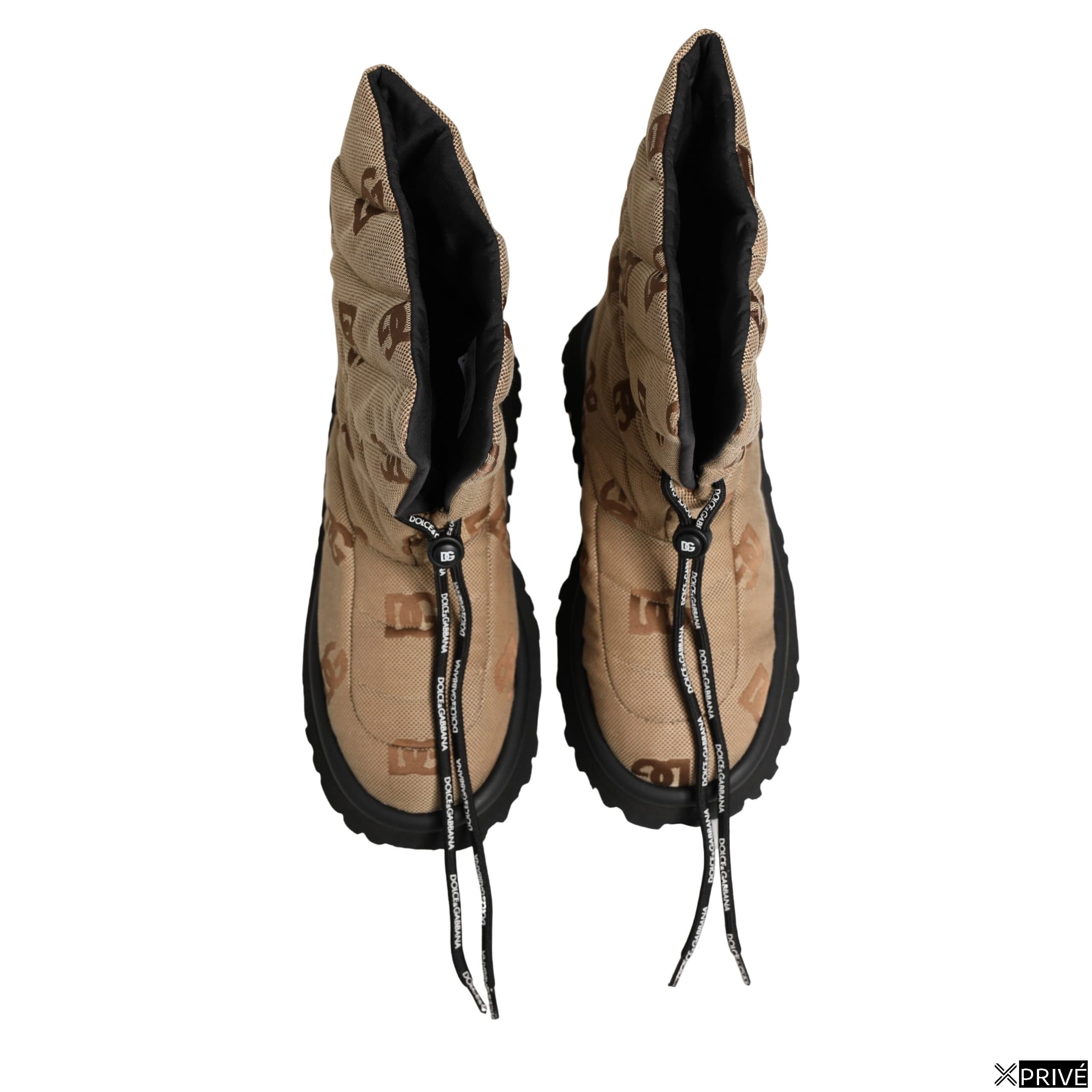 Bottes brunes en Nylon — 4