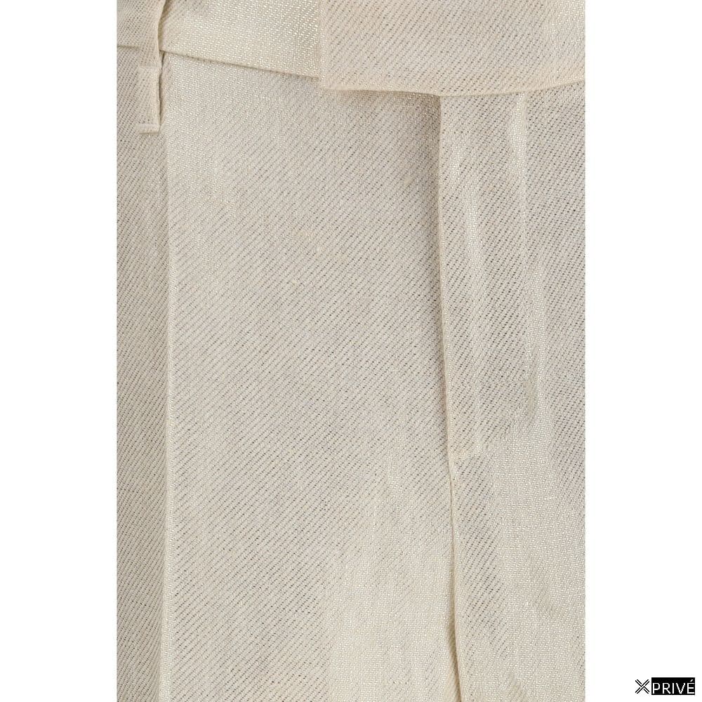 Jeans beige en Soie — 3