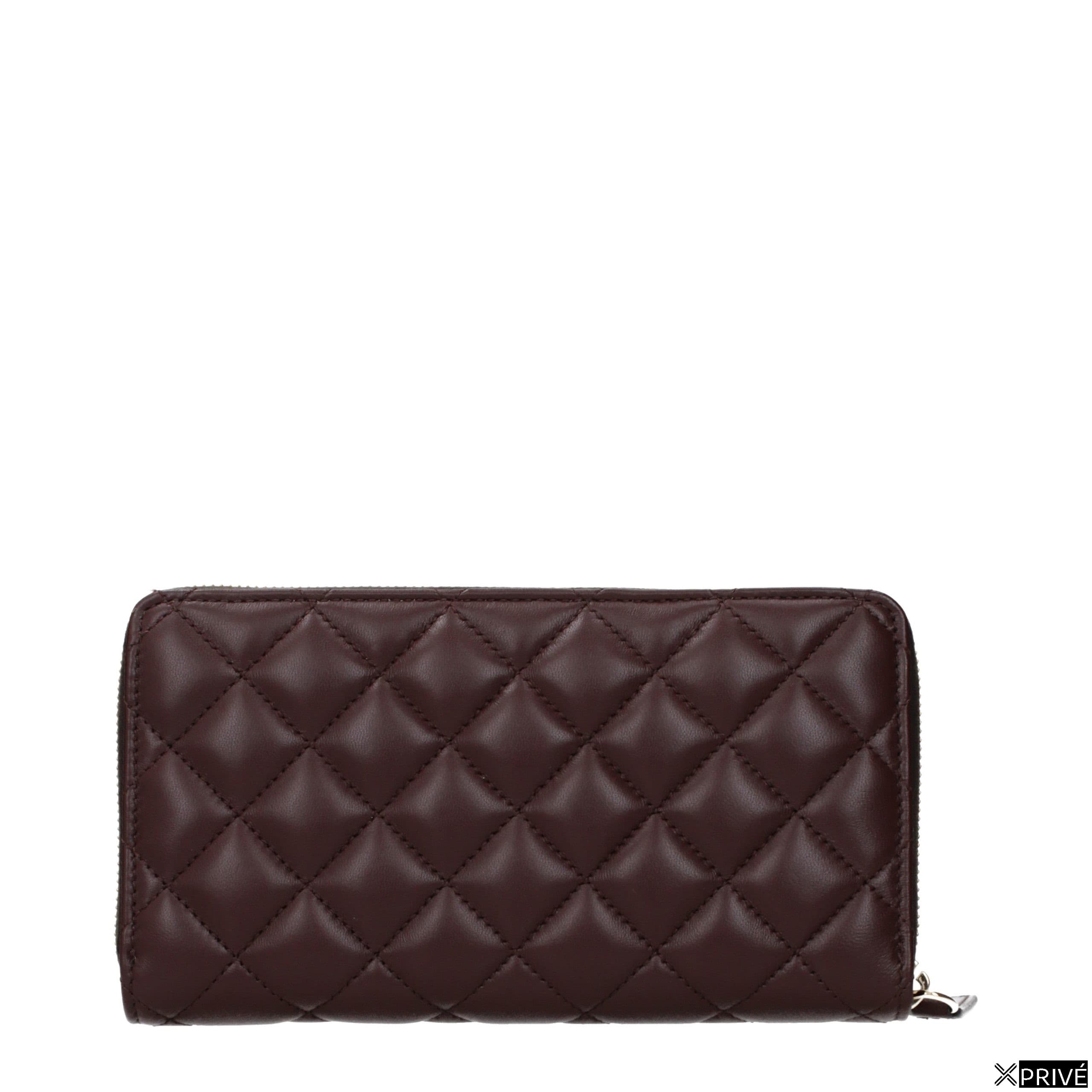 Portefeuille brun en Cuir — 2