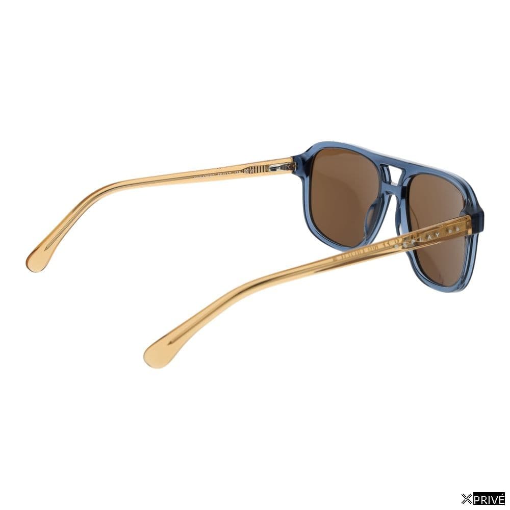 Lunettes de soleil bleues — 3