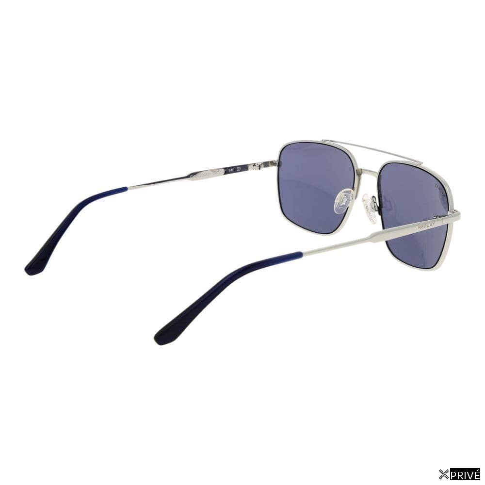 Lunettes de soleil argentées — 3